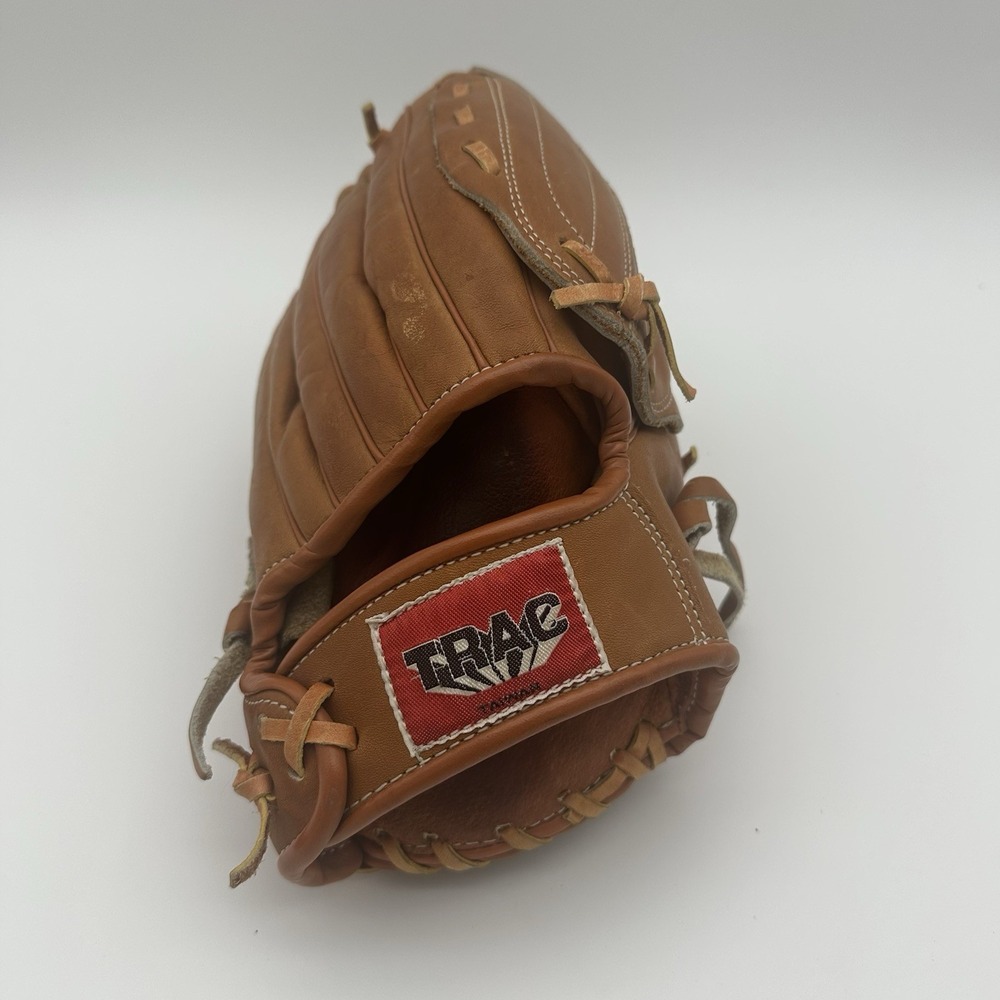 Vintage Trac Baseball Glove Genuine Leather‎ Left Handed